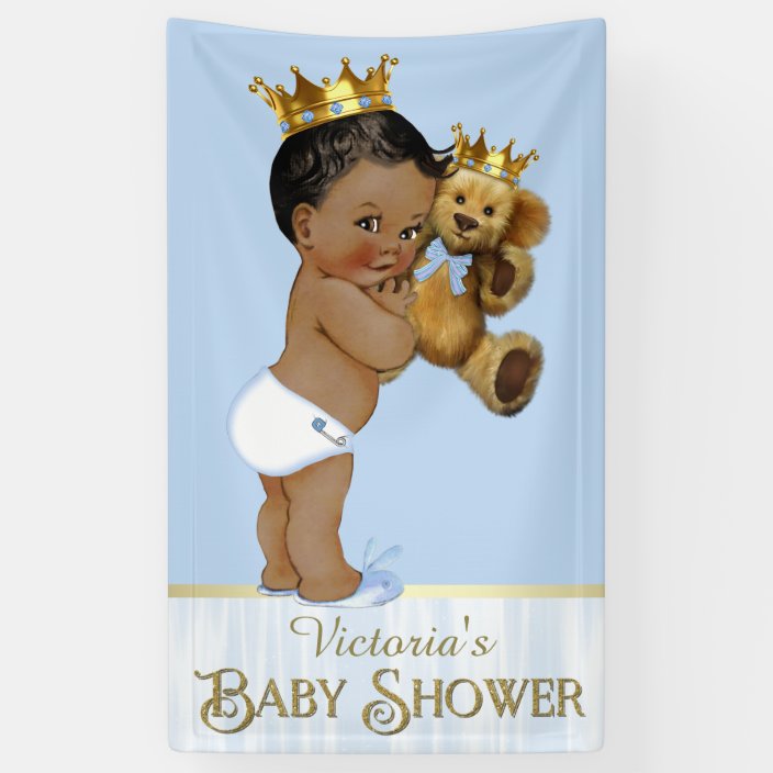 teddy bear baby shower banner