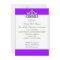 African American Princess Baby Shower Girl Purple