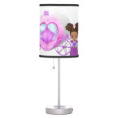 African American Princess Lamp (Right)