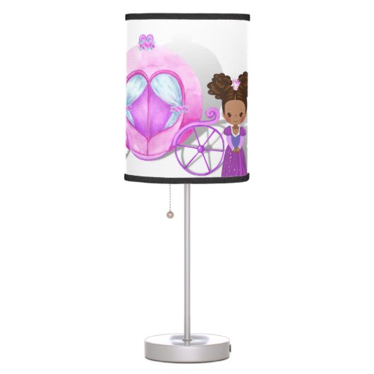African American Princess Lamp (Right)