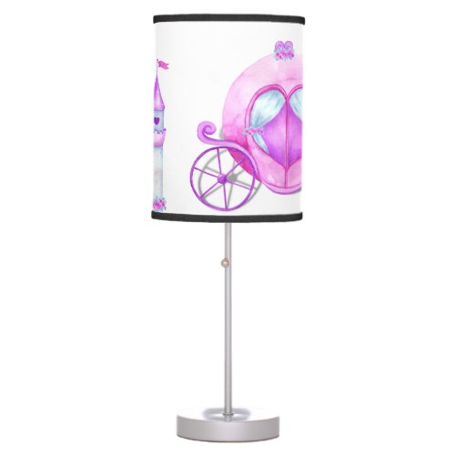 African American Princess Lamp