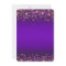 African American Princess Purple Gold Baby Shower