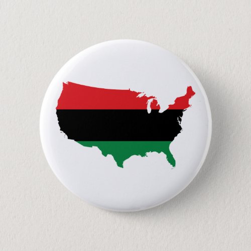 African American _ Red Black  Green Colors Button
