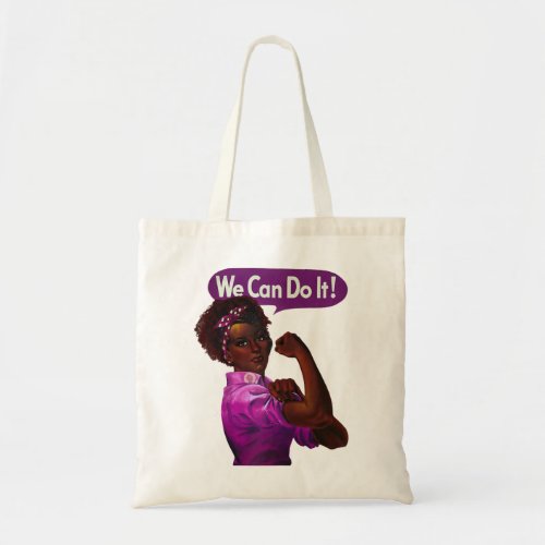 African American Rosie the Riveter Black History R Tote Bag