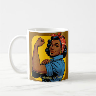 African American Rosie the Riveter - Nevertheless Coffee Mug