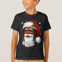 African American Santa Christmas Cool Black X-mas 