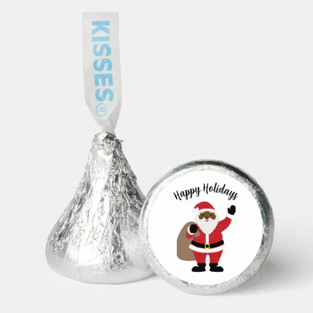 African American Santa Claus Hershey®'s Kisses® | Zazzle