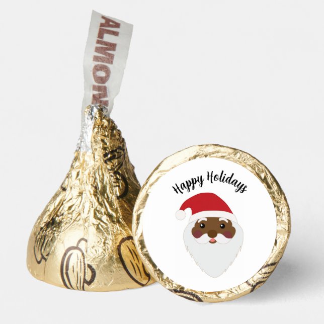 African American Santa Claus Hershey®'s Kisses® (Front)