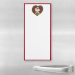 African American Santa Claus Magnetic Notepad