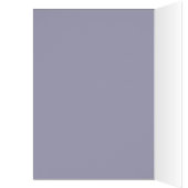 African American Santa Running with Gifts (Inside (Left))