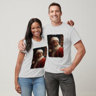 African American Santa T-Shirt