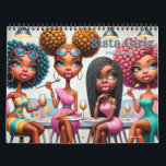 African American Sista Girlz 2025 Calendar<br><div class="desc">Beautiful African American Sista Girlz 2025 Calendar</div>