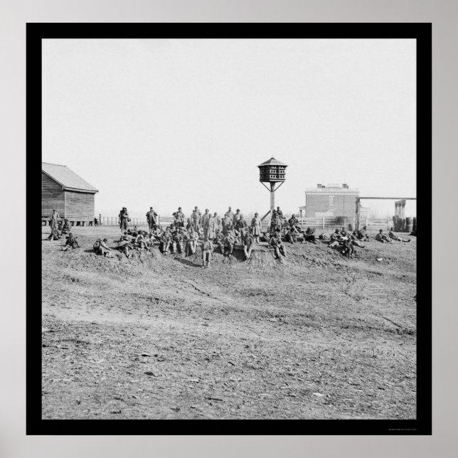 African American Soldiers 1865 Poster (Front)