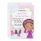 African American Spa Birthday Party Invitation
