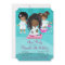 African American Spa Party Birthday Invitation