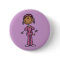 African American Stick Figure Nurse