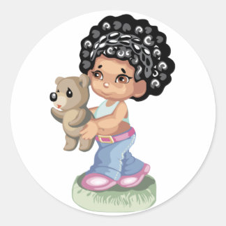 African American Sticker