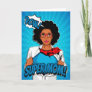 African American Super Mom for Happy Mother’s Day Card