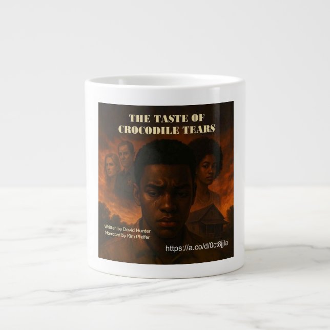 African American suspense Giant Coffee Mug (Front)
