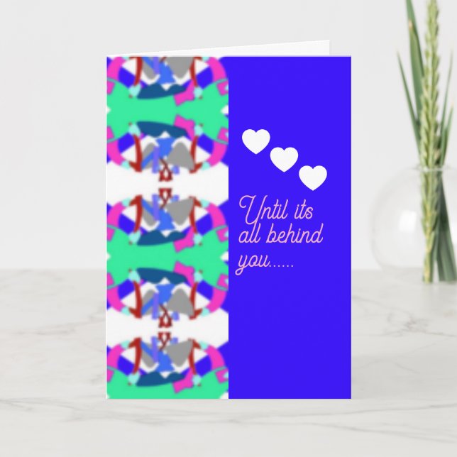 African American sympathy Card (Front)