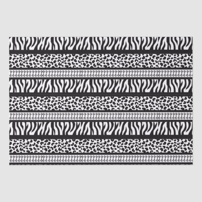 African American Traditional Wear Cloth Symbol Gif Tissue Paper (Front)