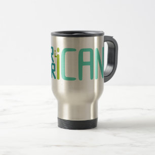 African American Travel Mug