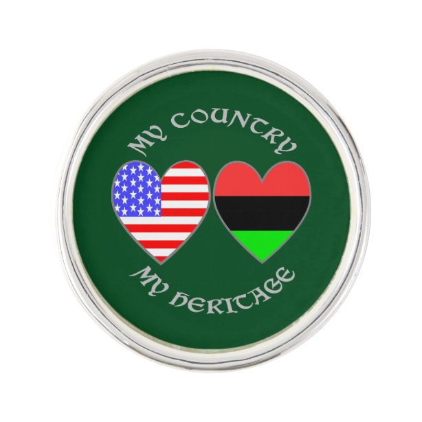 African American Lapel Pins Zazzle