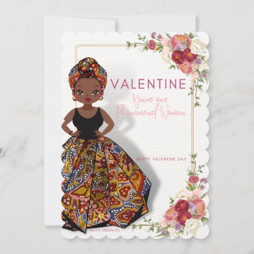 African American Valentine Card 