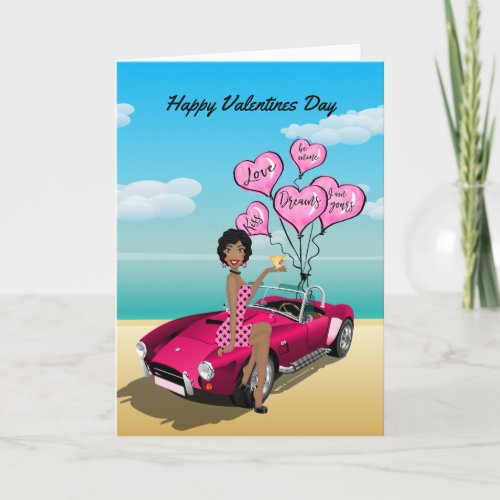 African American Valentines Day Card