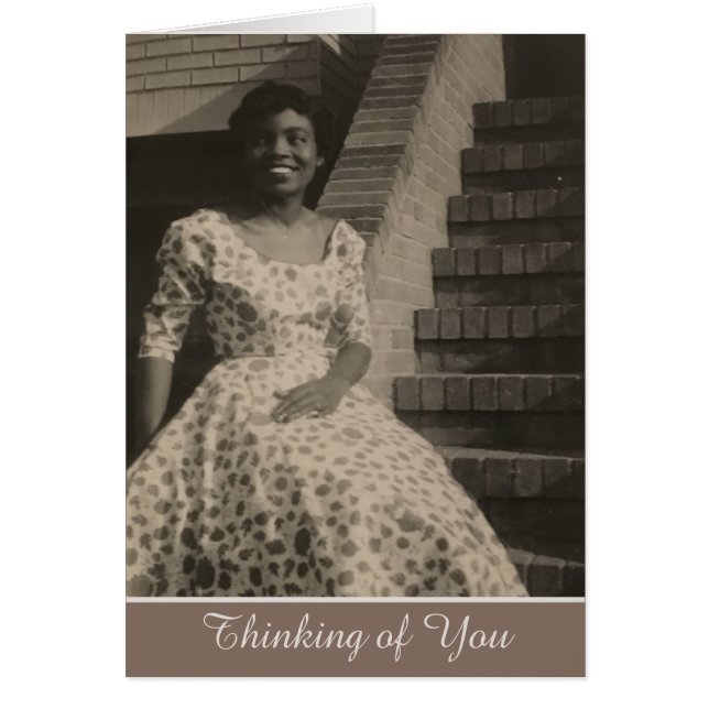 African American Vintage Thinking of You (Front)