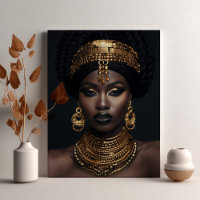 African American Wall Art, Black Woman Wall Art