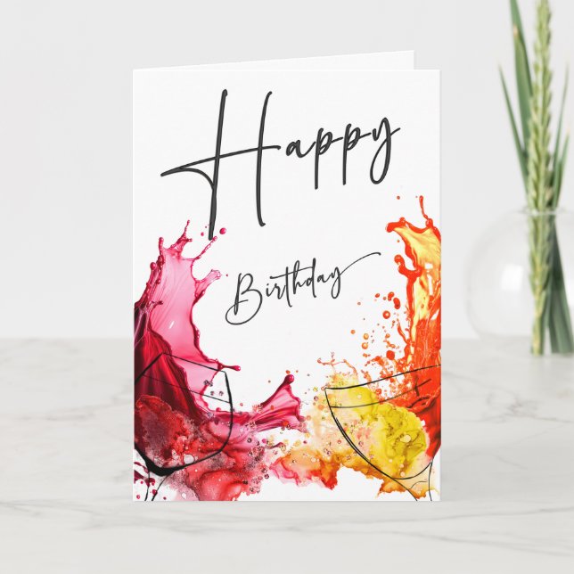 African American Woman Birthday Cards (Front)