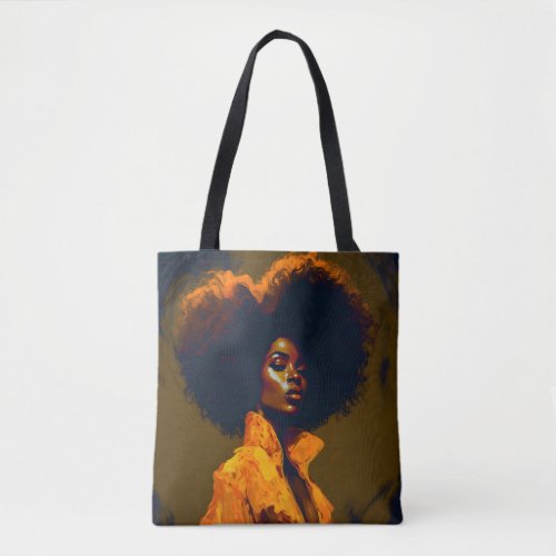 African American Woman I  Black Woman Tote Bag