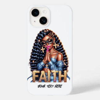 African American Woman in Prayer Christian Case-Mate iPhone 14 Case
