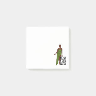 African American Woman Inspirational Post-It-Notes Post-it Notes