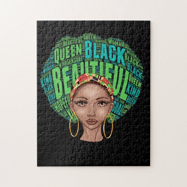 African American Woman  Jigsaw Puzzle (Vertical)