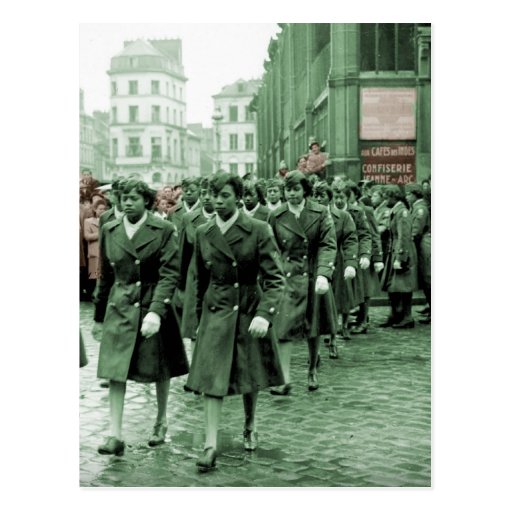 African American Women Marching Postcard | Zazzle