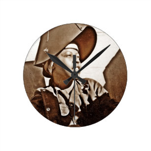 African American Women Patriots Round Clock