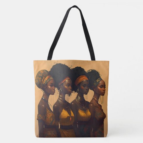 African American Women Tote Bag