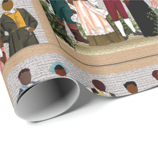 African American Wrapping Paper Zazzle