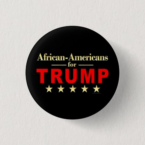 African_Americans for Donald Trump 2024 Button