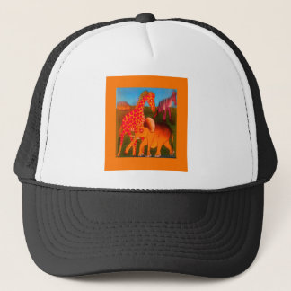 African Animal Art Print Trucker Hat
