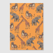 African Animal Pattern (Front)