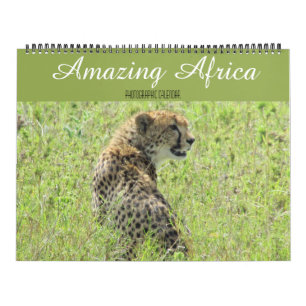 african animals 2027 large calendar