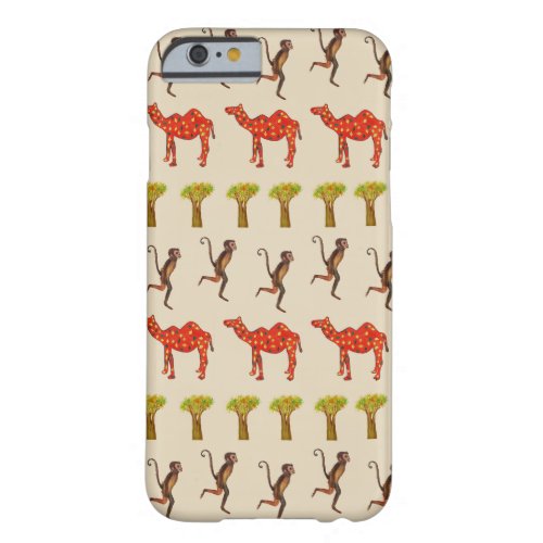 African Animals Pattern  iPhone 66s Barely There Barely There iPhone 6 Case