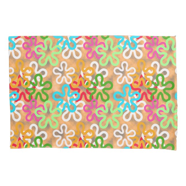 African Ankara Pattern Design  Pillow Case (Front)