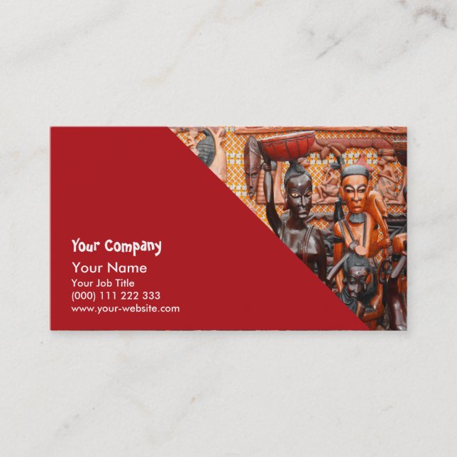 African art business card (Front)
