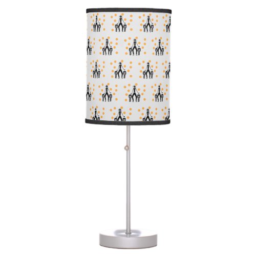 African Art Celebration Table Lamp