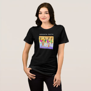 African Art Expression of Happiness Tri-Blend Shirt