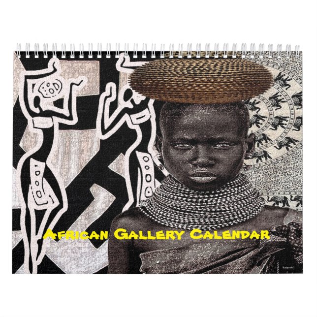 " African Art Gallery" Calendar (Cover)